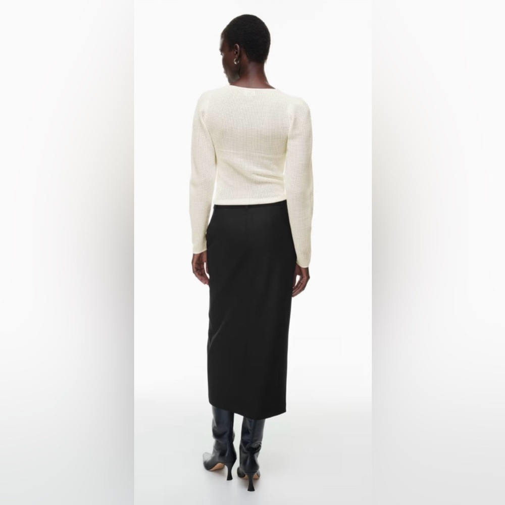NWOT! Aritzia Wilfred Rosetta Sweater, sz L - Picture 3 of 8